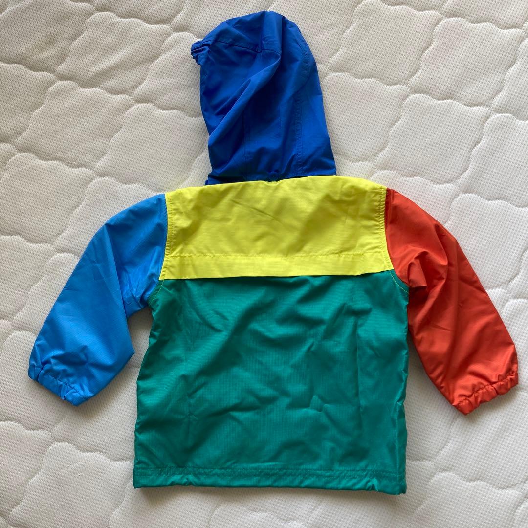 新品タグ付ミキハウス・ダブルb☆アメコミ風ウインドブレーカー80定価