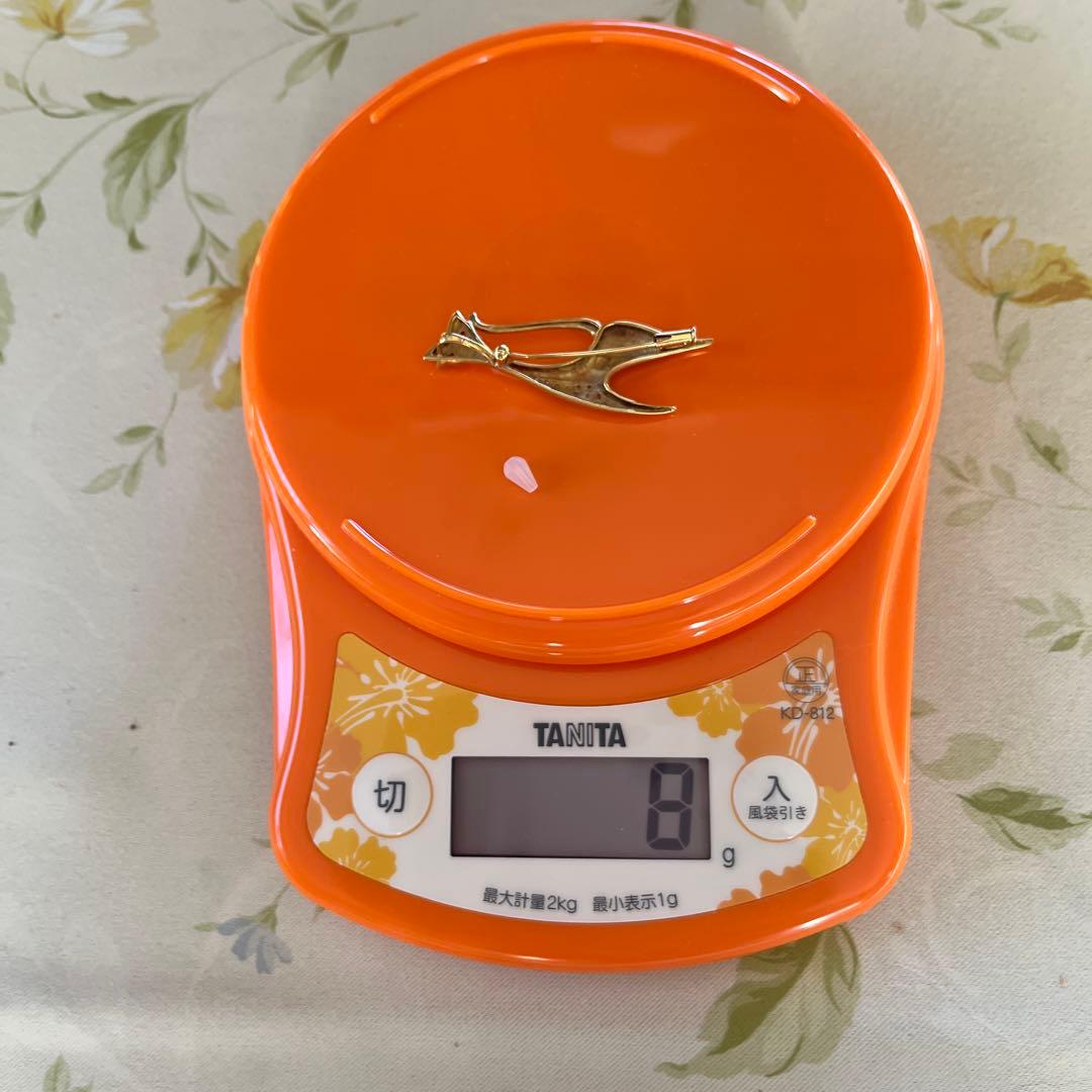 お値下げ K18 ネコのデザイン ブローチ＆ペンダント 8g お値下げ K18