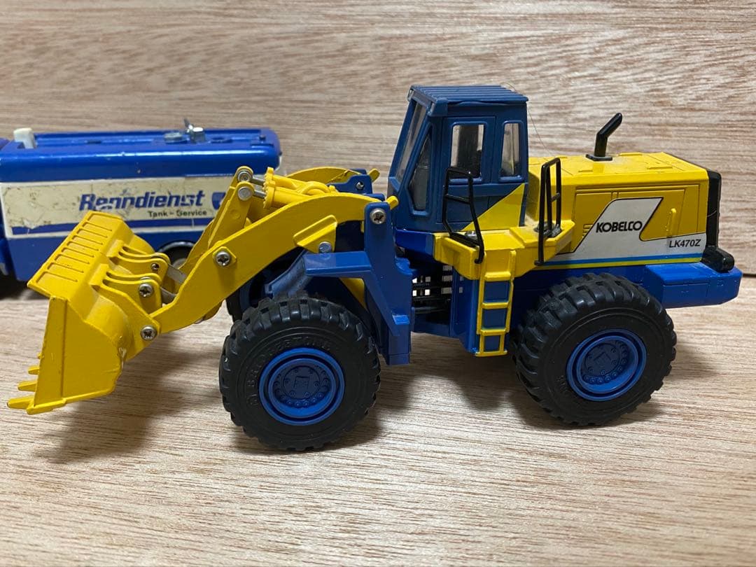 レア！　美品　日本製　ダイヤペット　ミニカー　重機　コベルコ　LK470Z