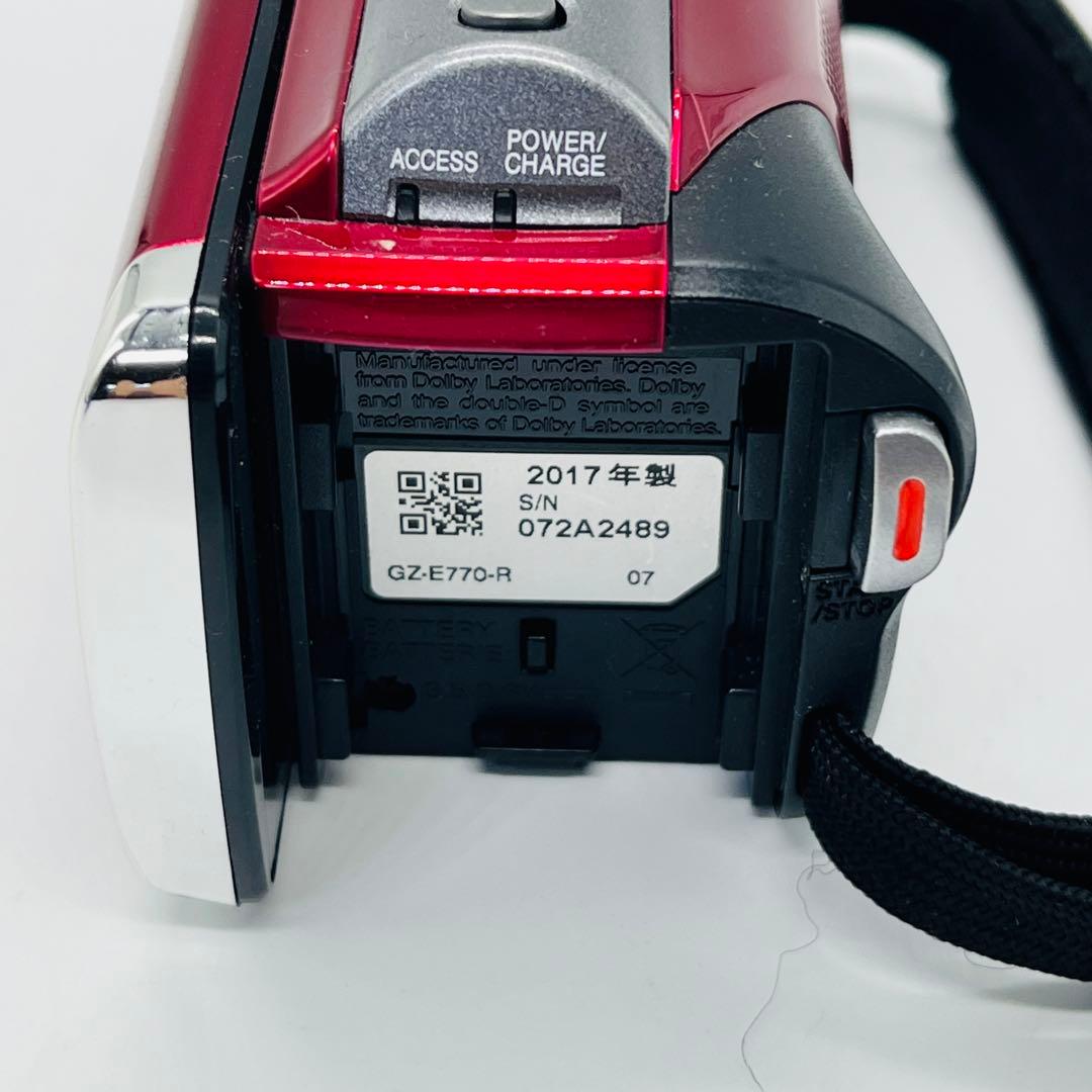 ★極美品★　GZ-E770-R JVC エブリオ ビデオカメラ レッド