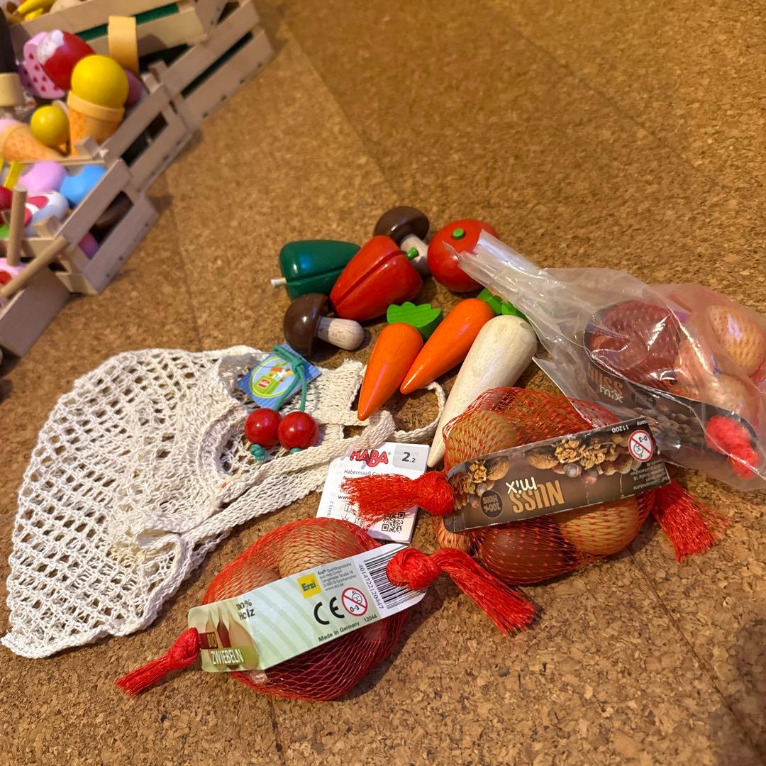 erzi haba おままごと まとめ売り erzi エバート HABA 木のおままごと