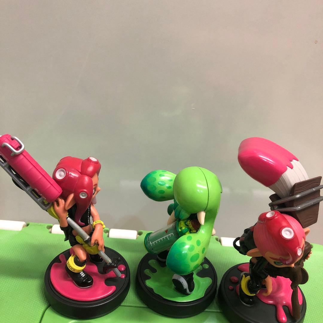 限定色 ライムグリーン ガール タコガール スプラトゥーン3 amiibo