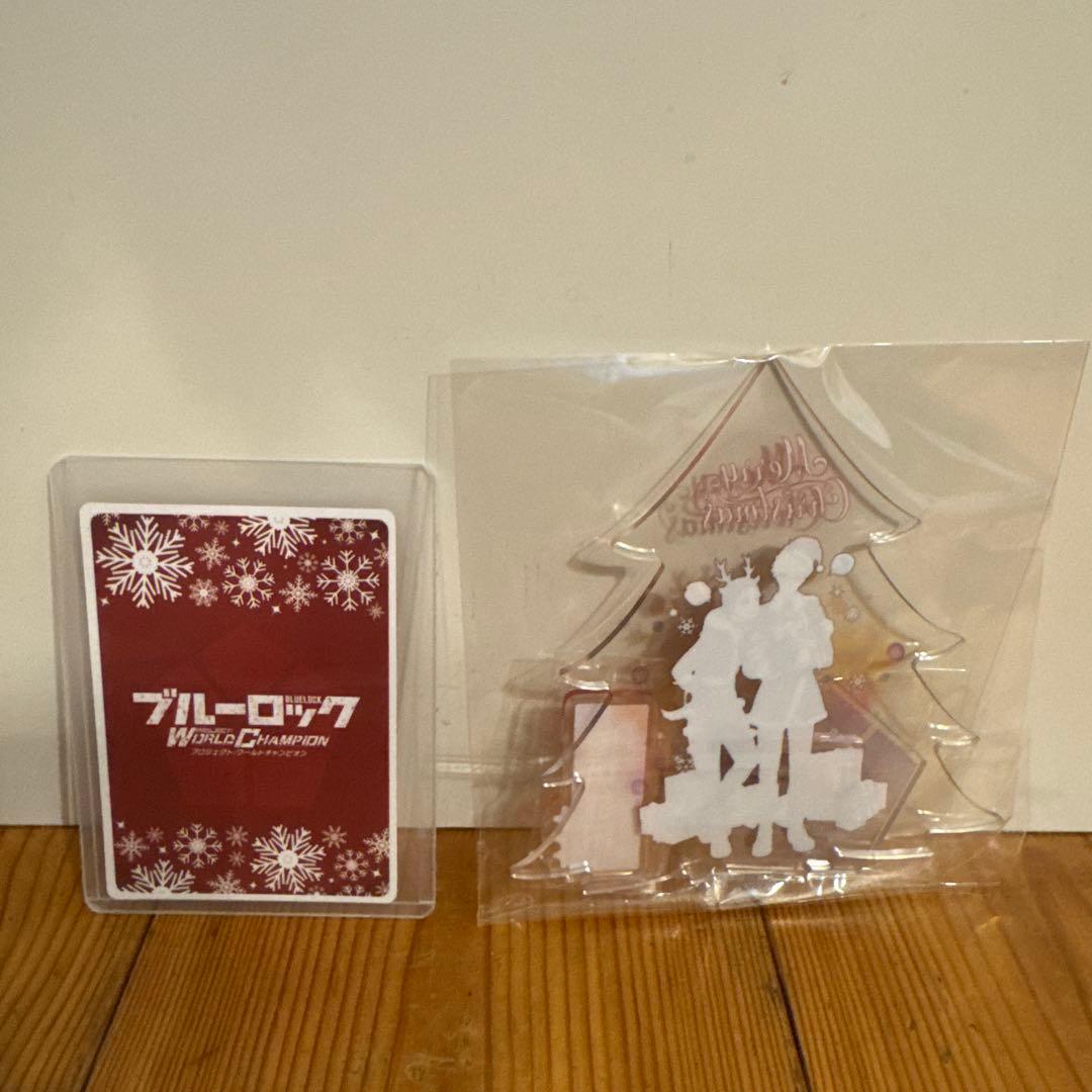【最安値‼️】非売品ブルーロックPWC凪玲央クリスマスverアクスタ・カードセット