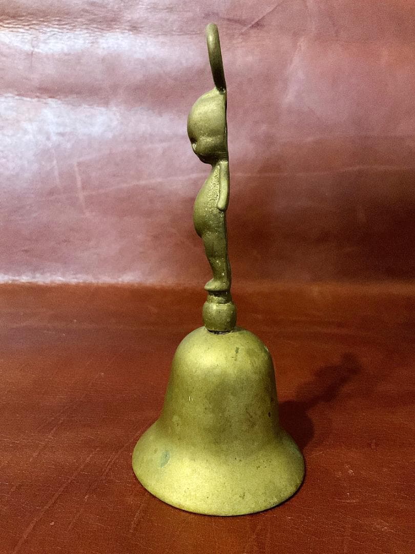 100年前のキューピーの真鍮ベル　アンティーク