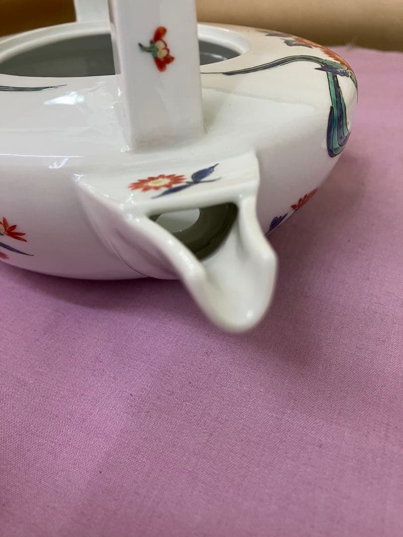 濁手 菊花文銚子