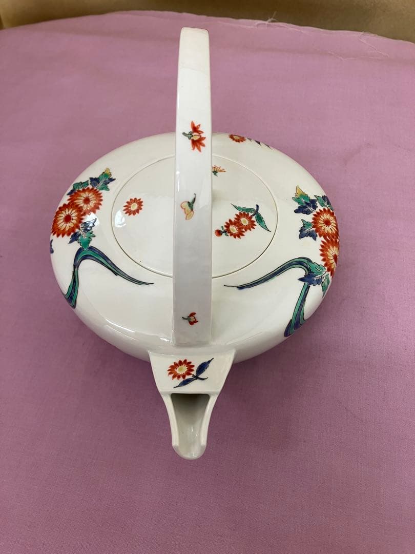 濁手 菊花文銚子