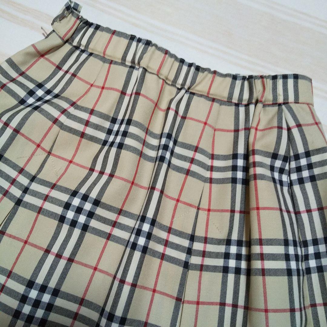 ＊専用です。バーバリーノバチェックスカート 160※極美品