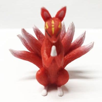 関西限定 合掌 狐 キツネ きつね 九尾狐 ガチャ ミニチュア フィギュア