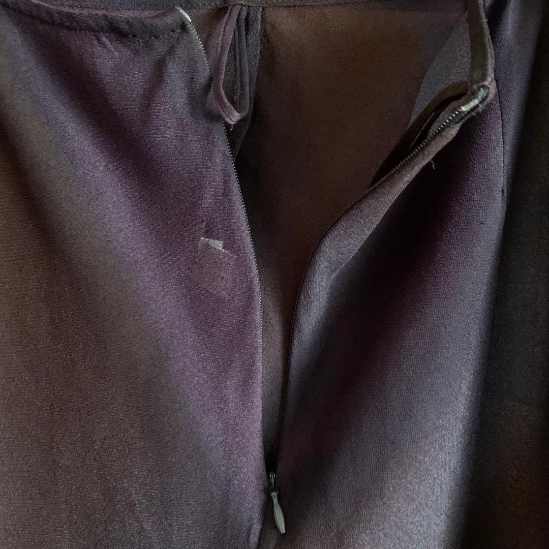 PRADA ジョーゼット シルク スカート ネイビー　タグ付き