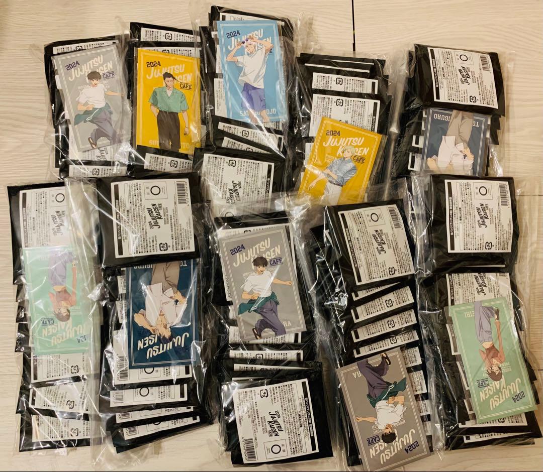 呪術廻戦　カフェ　懐玉・玉折　缶バッジ　未開封　100個　五条　夏油　家入