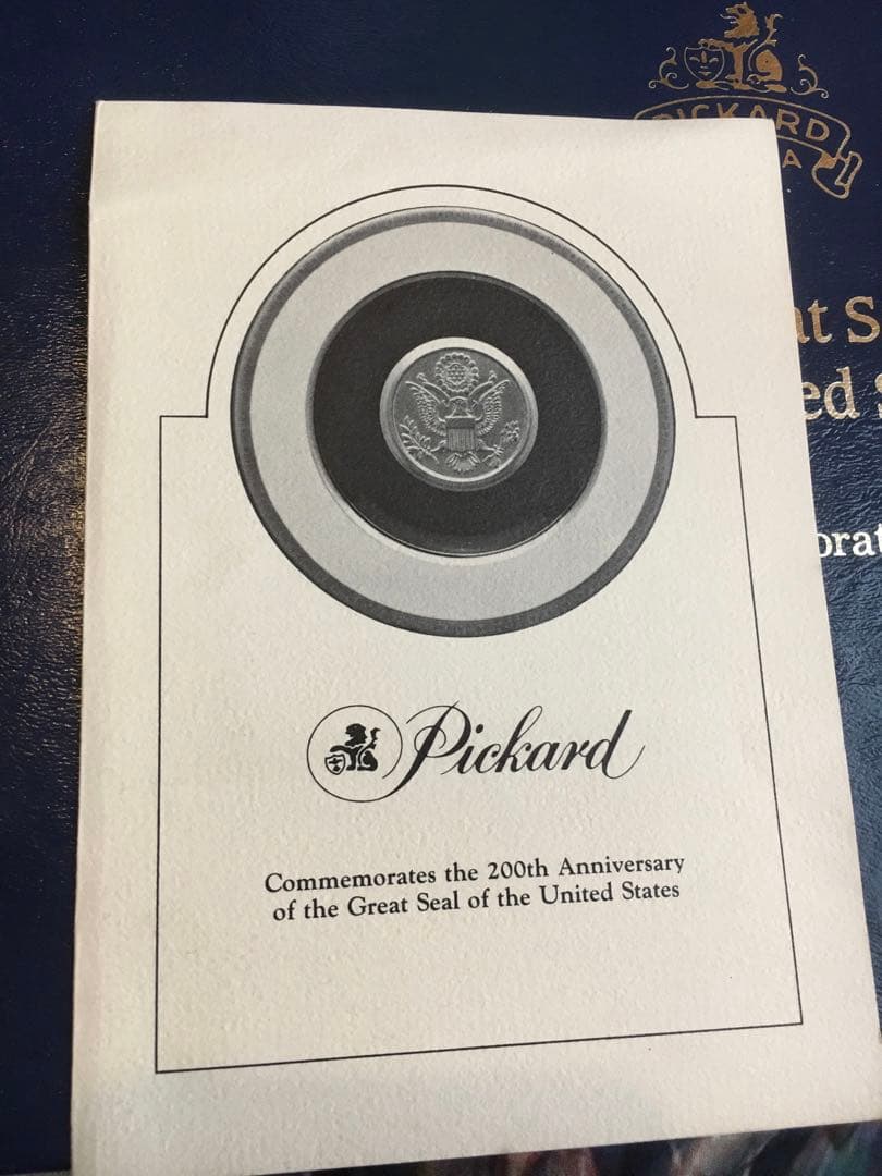 USA 国章 PICKARD ピカード 限定プレート アメリカ製