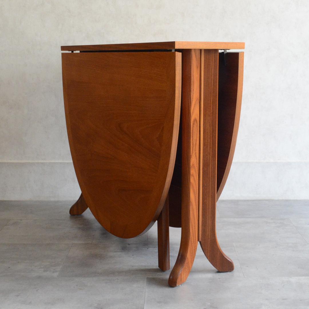 ParkerKnoll Nathan ゲートレッグ ダイニングテーブル オーバル