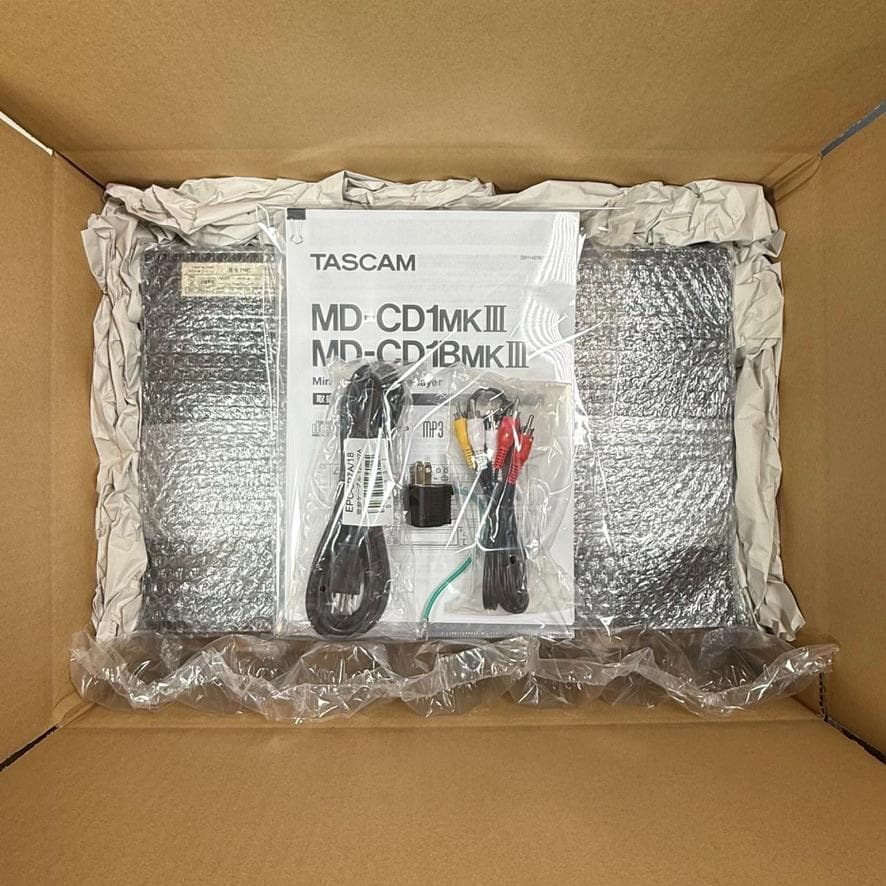 優良動作品 TASCAM MD/CDコンビネーションデッキ MD-CD1MK3
