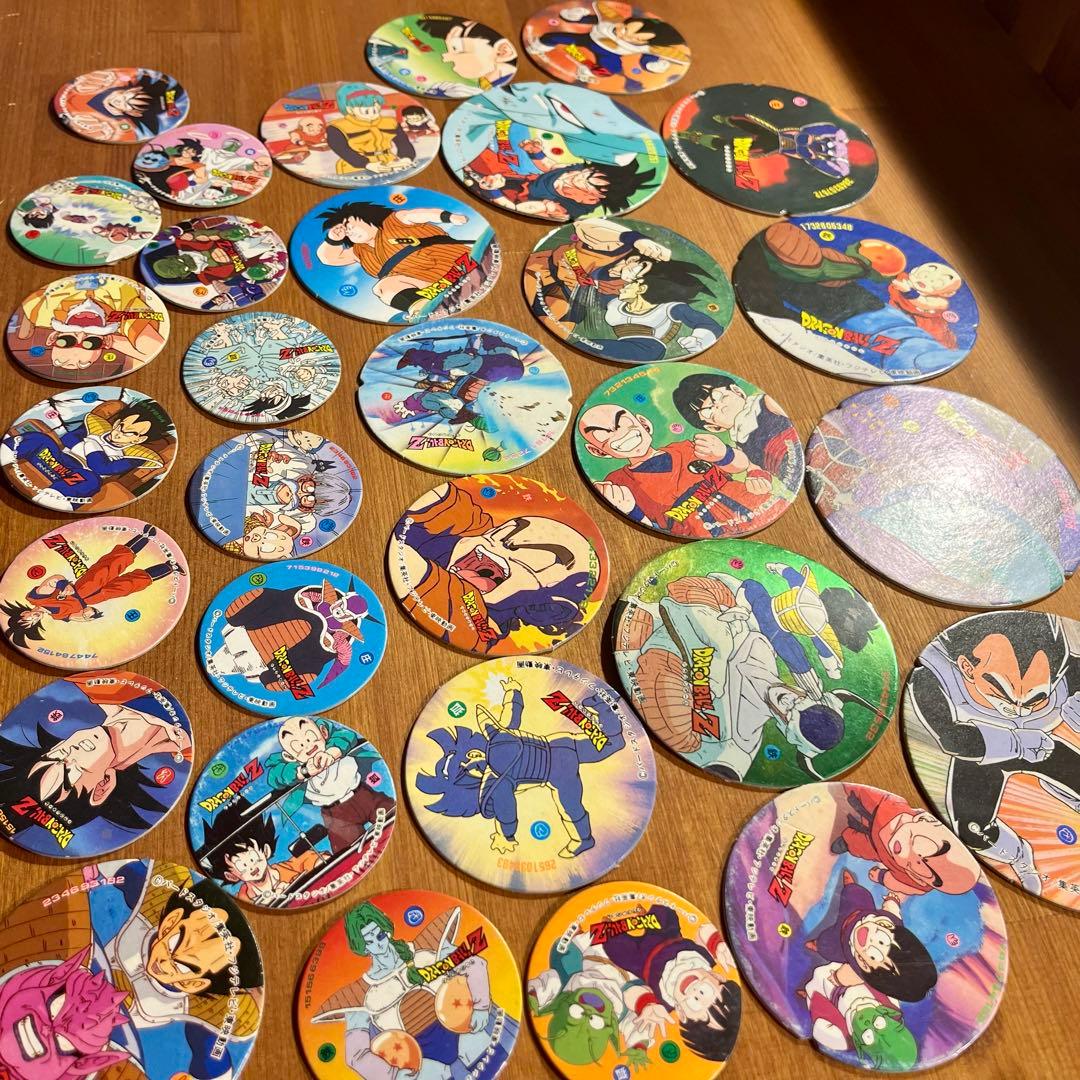 ドラゴンボール メンコ 初期 31枚セット ダブり無し - メルカリ