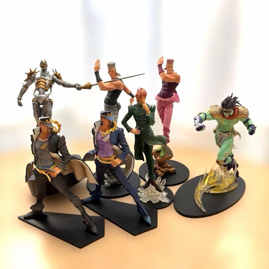 ジョジョの奇妙な冒険 フィギュア 7体セット ジョジョの奇妙な冒険