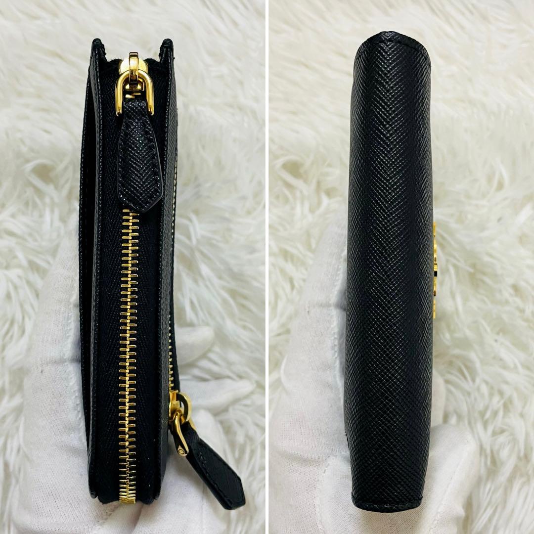 未使用級✨付属完備✨PRADA キーリング付 キーケース ケース ブラック