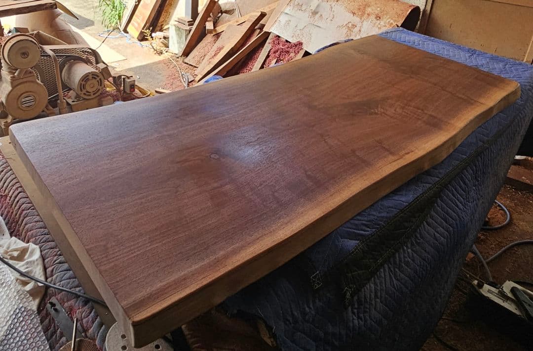 ウォールナット　最高級　一枚板　ダイニング　テーブル　リビング　人気