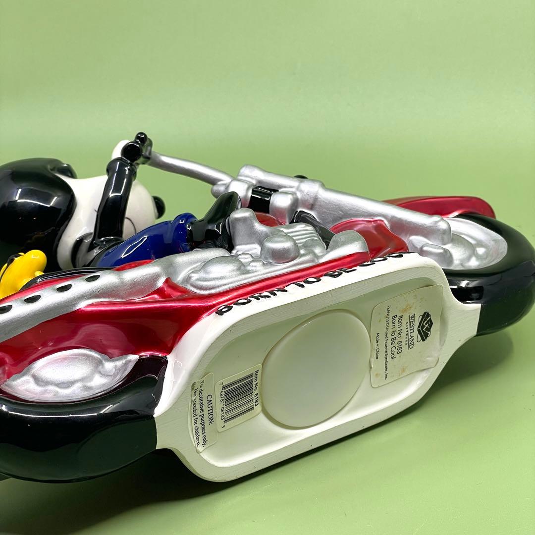 westland「スヌーピー ジョークール」セラミック製貯金箱