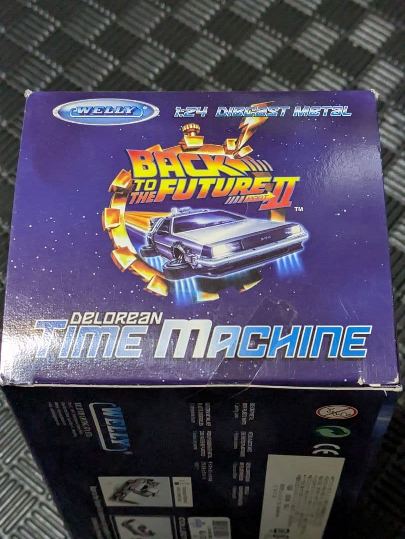 WELLY バック・トゥ・ザ・フューチャーⅡ,Ⅲ デロリアン1/24スケール