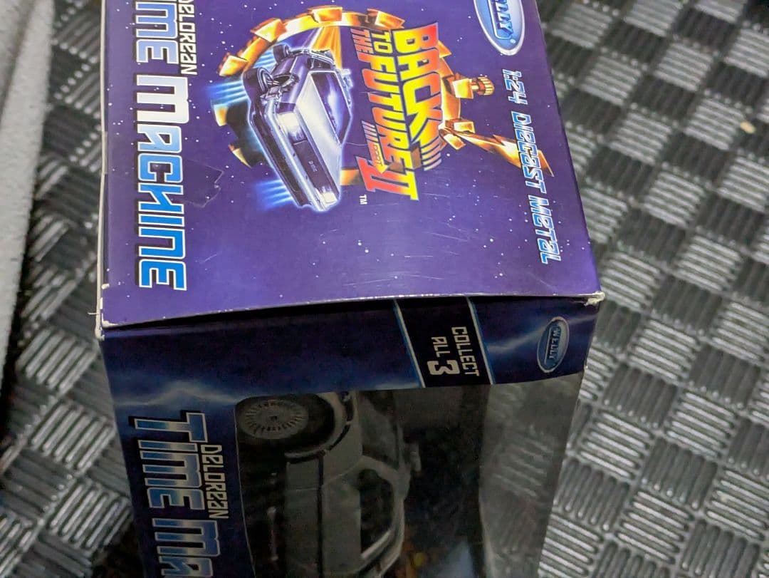 WELLY バック・トゥ・ザ・フューチャーⅡ,Ⅲ デロリアン1/24スケール