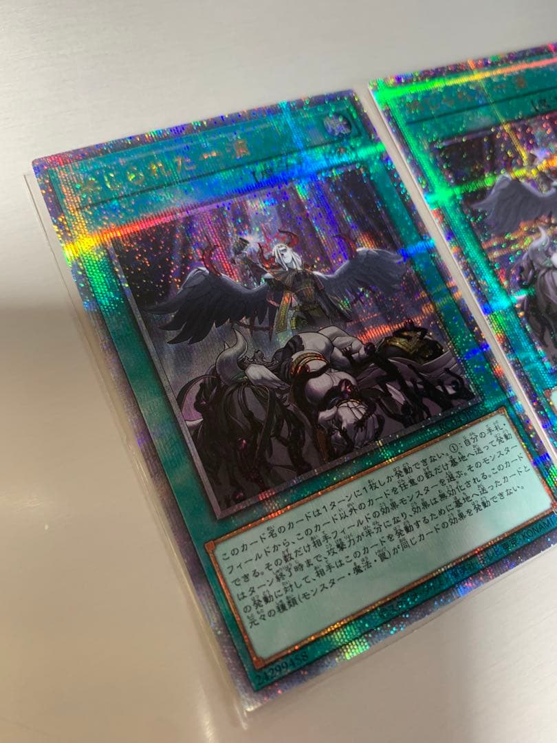 禁じられた一滴　25th クオシク　2枚セット