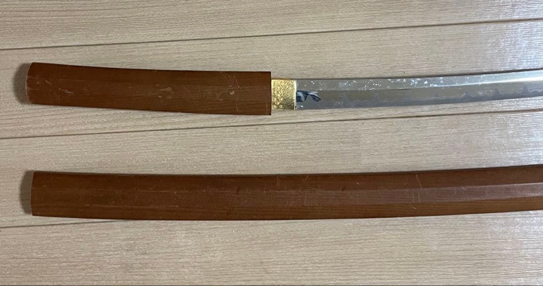 模造刀　居合刀　白鞘　太刀　武具　b523