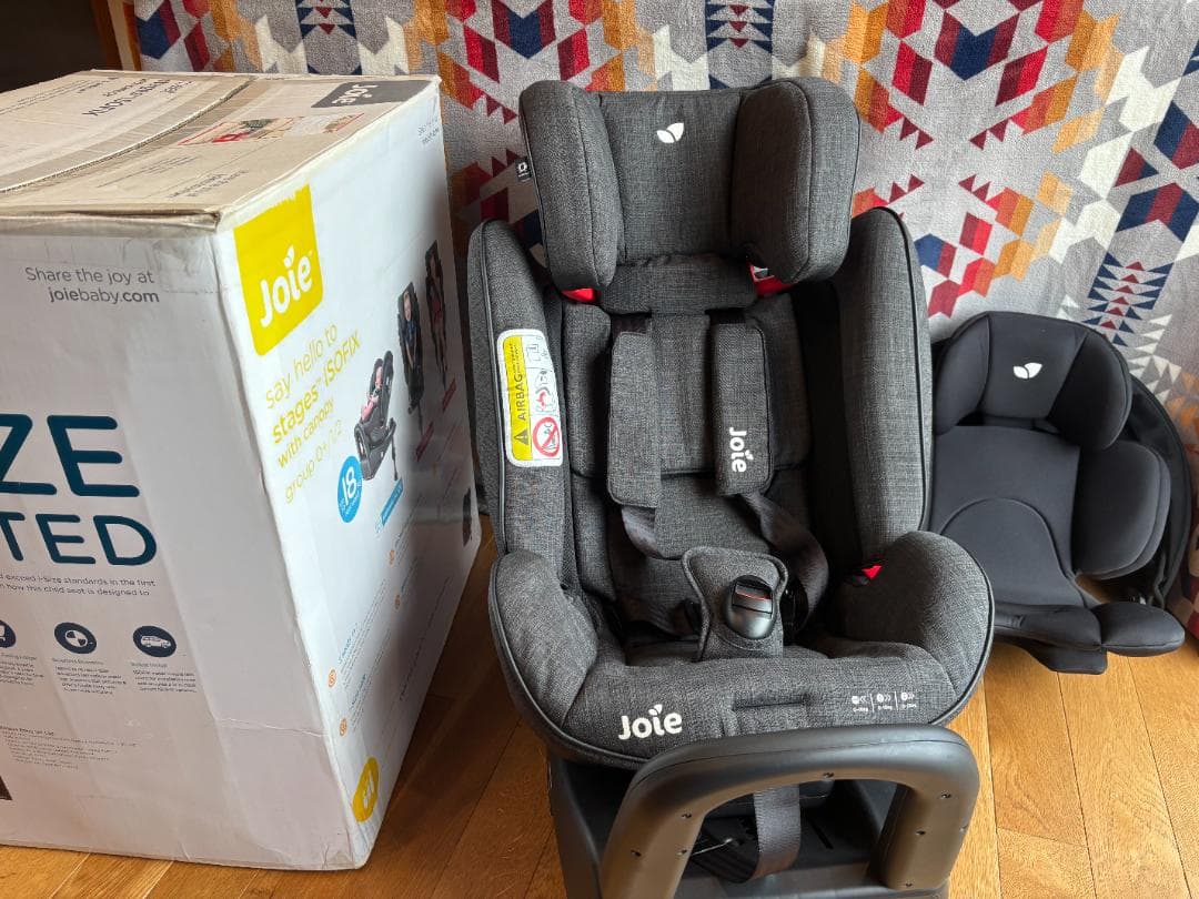 Joieチャイルドシート　ステージス ISOFIXキャノピー付き　直営店限定