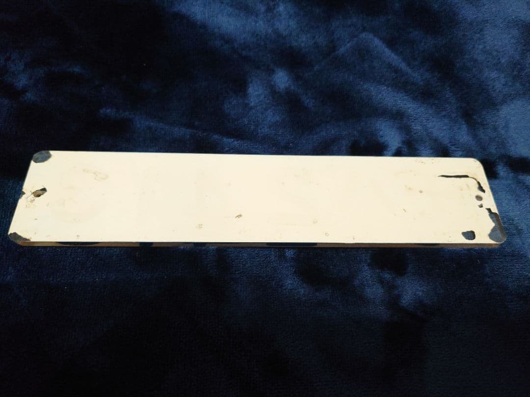 鉄道部品 車内車号板 東武2000系