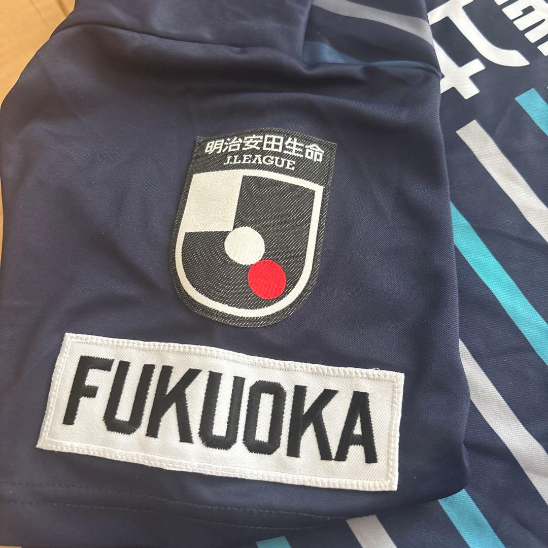 アビスパ福岡 2023 ユニホーム o XL ネイビー 日本製 ヨネックス