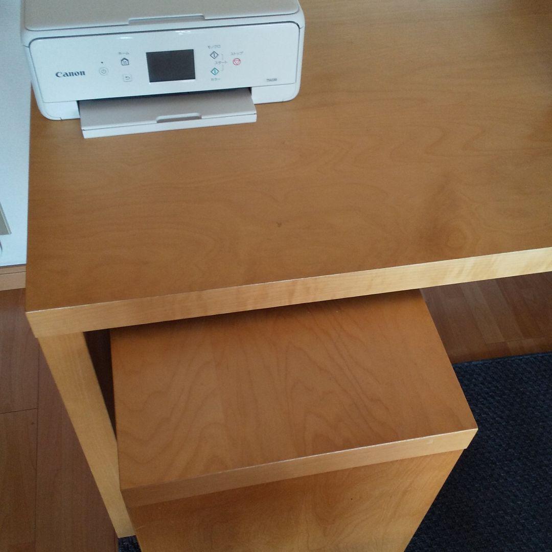 【送料込み】イケア　ヨナス　サイドテーブル付きデスク