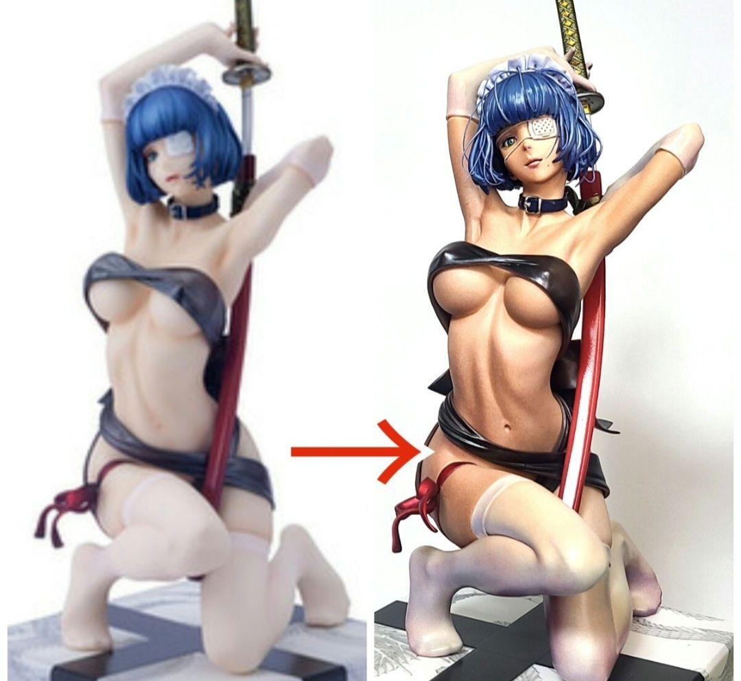 リペイント フィギュア アニメ 一騎当千 呂蒙子明 リボンドール キャストオフ