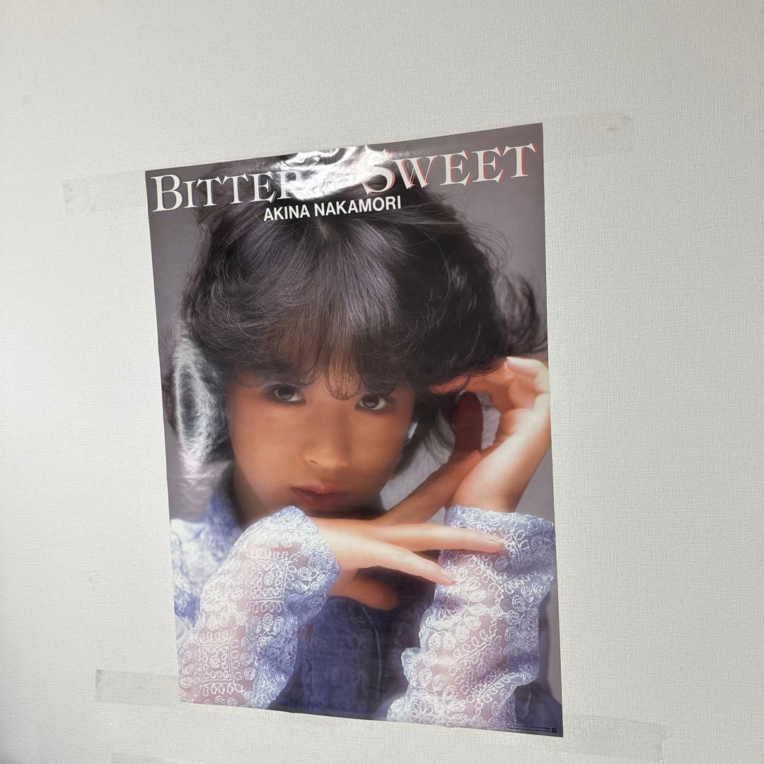 A39【非売品】中森明菜 BITTER and SWEET ポスター - メルカリ