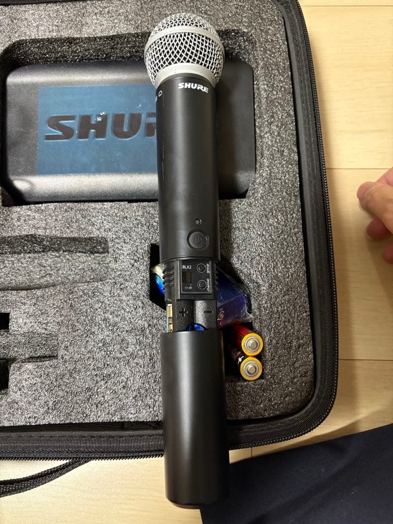 SHUREBLX24J/SM58-JBワイヤレスマイク