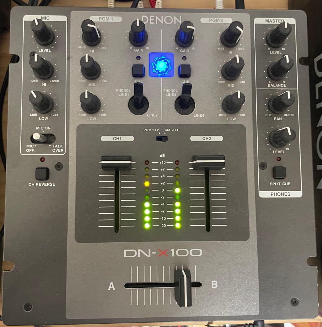 ク*リ様 DENON DN-X100 DJミキサー Denon DN-X100 Professional 2-Channel DJ Mixer | Musician's Friend