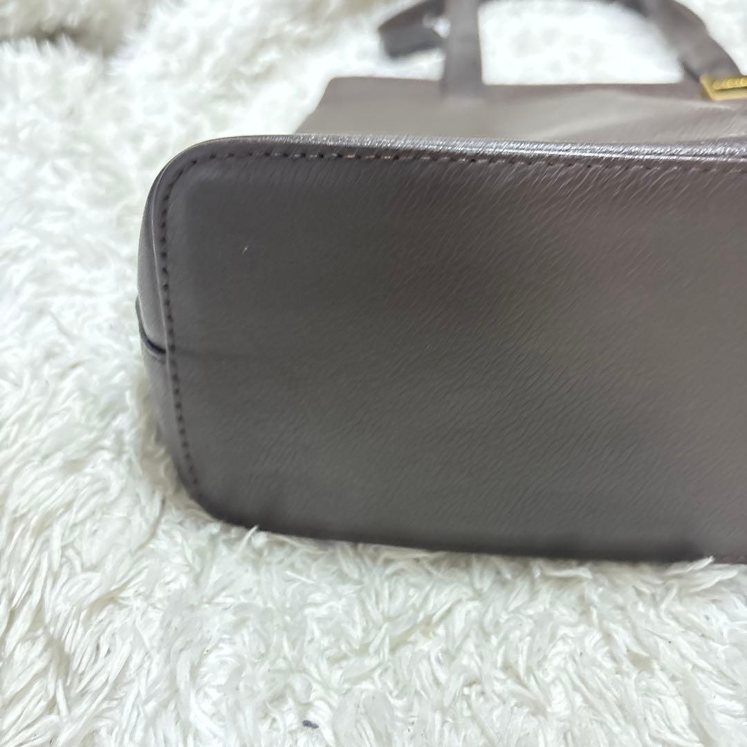 BURBERRY バーバリー ブラウン トートバッグ　本革　レザー