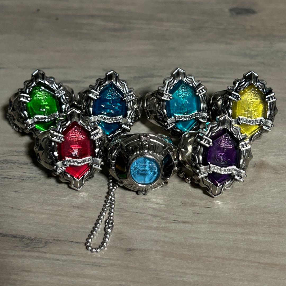 家庭教師ヒットマンREBORN ニューボンゴレリング コンプ 全種 大空 雲