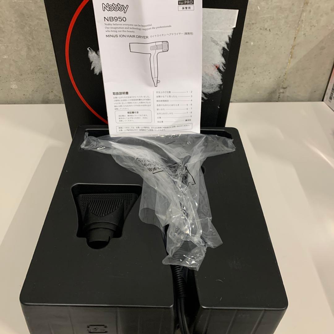 Nobby ノビー マイナスイオンヘアードライヤー ブラック NB950-K Nobby by TESCOM ノビー NB950 マイナスイオン ヘアードライヤー