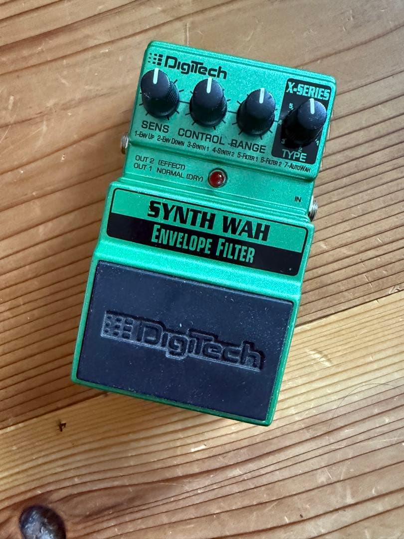 DigiTech X-Series Synth Wah エンベロープフィルター