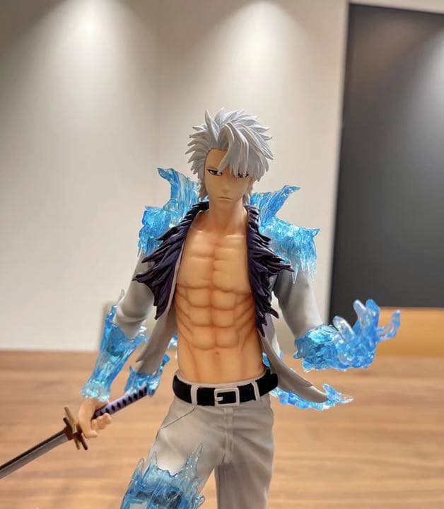 BLEACH 黒衣少年図 日番谷冬獅郎1/6ガレージキット ガレキ スタチュー⑥