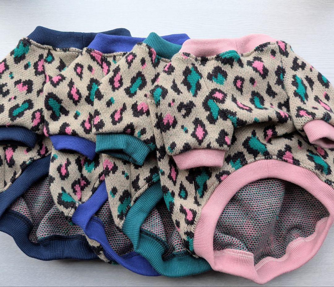 MYSKMT様専用 フレブル服 レオパード柄ラグラン ハンドメイドの通販は