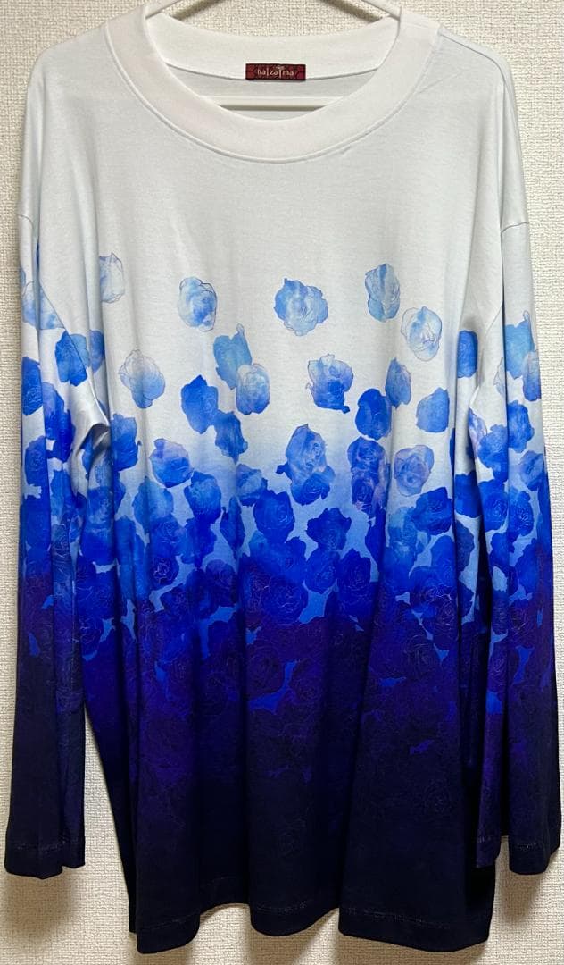 未使用　hazama × Ado 一凛の祈跡に溺れるカットソー L　下からグラデ