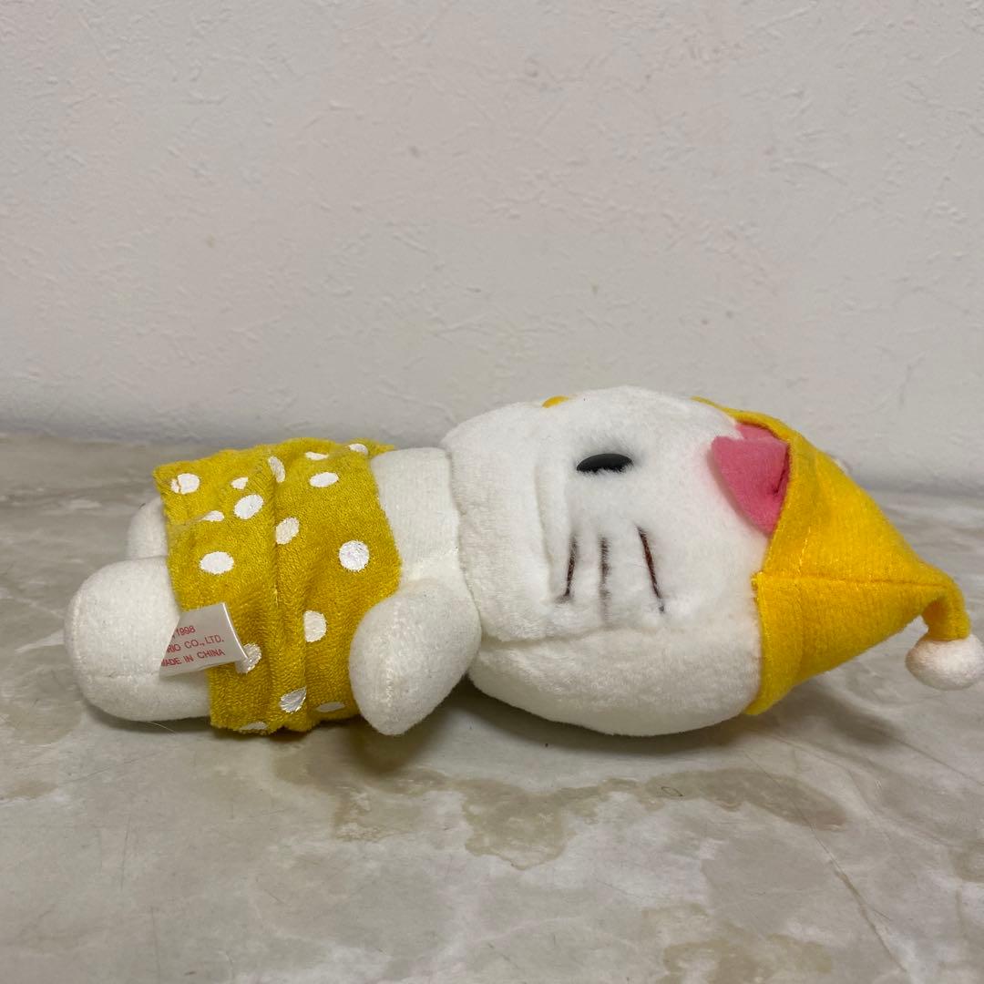 当時物 ハローキティ お風呂 湯上がりキティバスローブ ぬいぐるみ