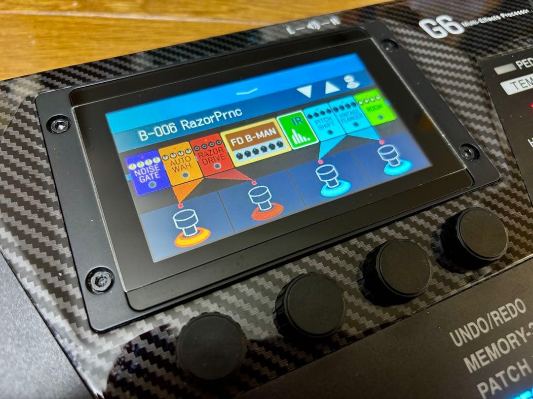 G6 ZOOM 完動美品 ズーム マルチエフェクター