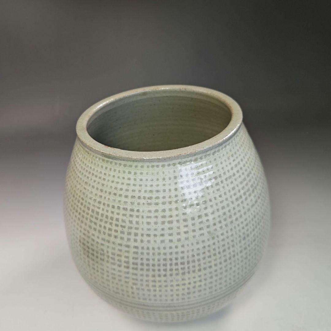 イ774 水指『福森比路志』『三島 芋頭 水指 共箱』茶道具