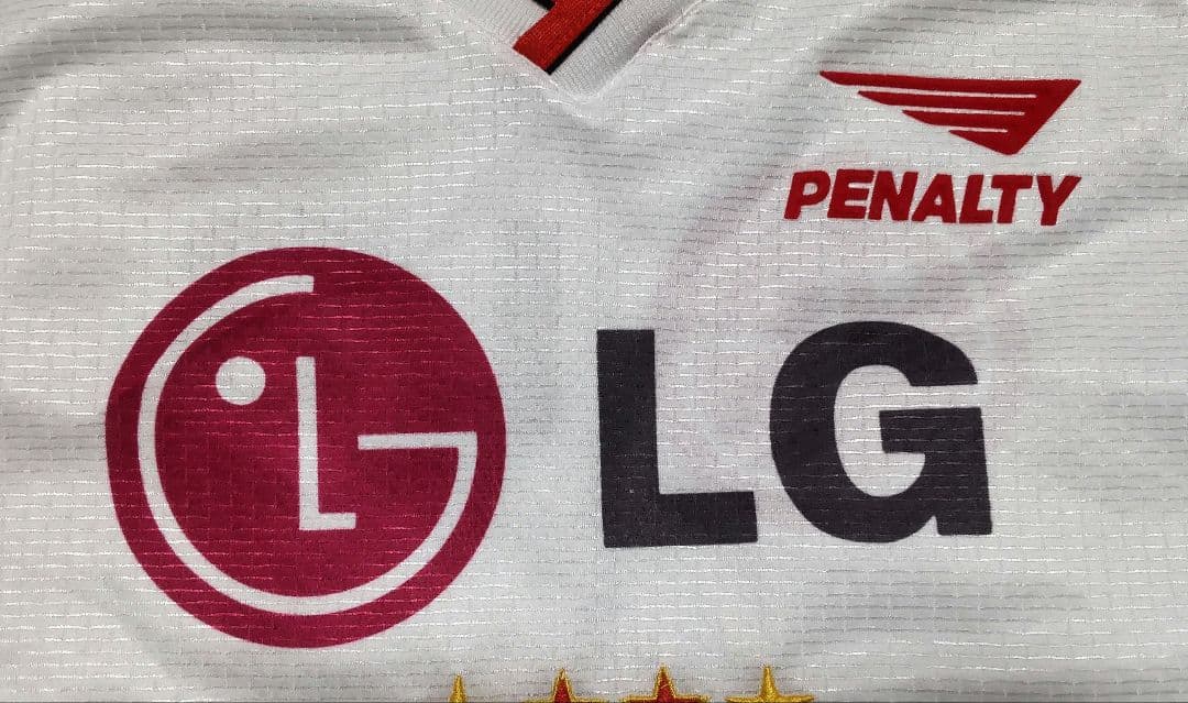 PENALTY(ブラジル製)】サンパウロ(H) ユニフォーム 長袖 Mサイズ