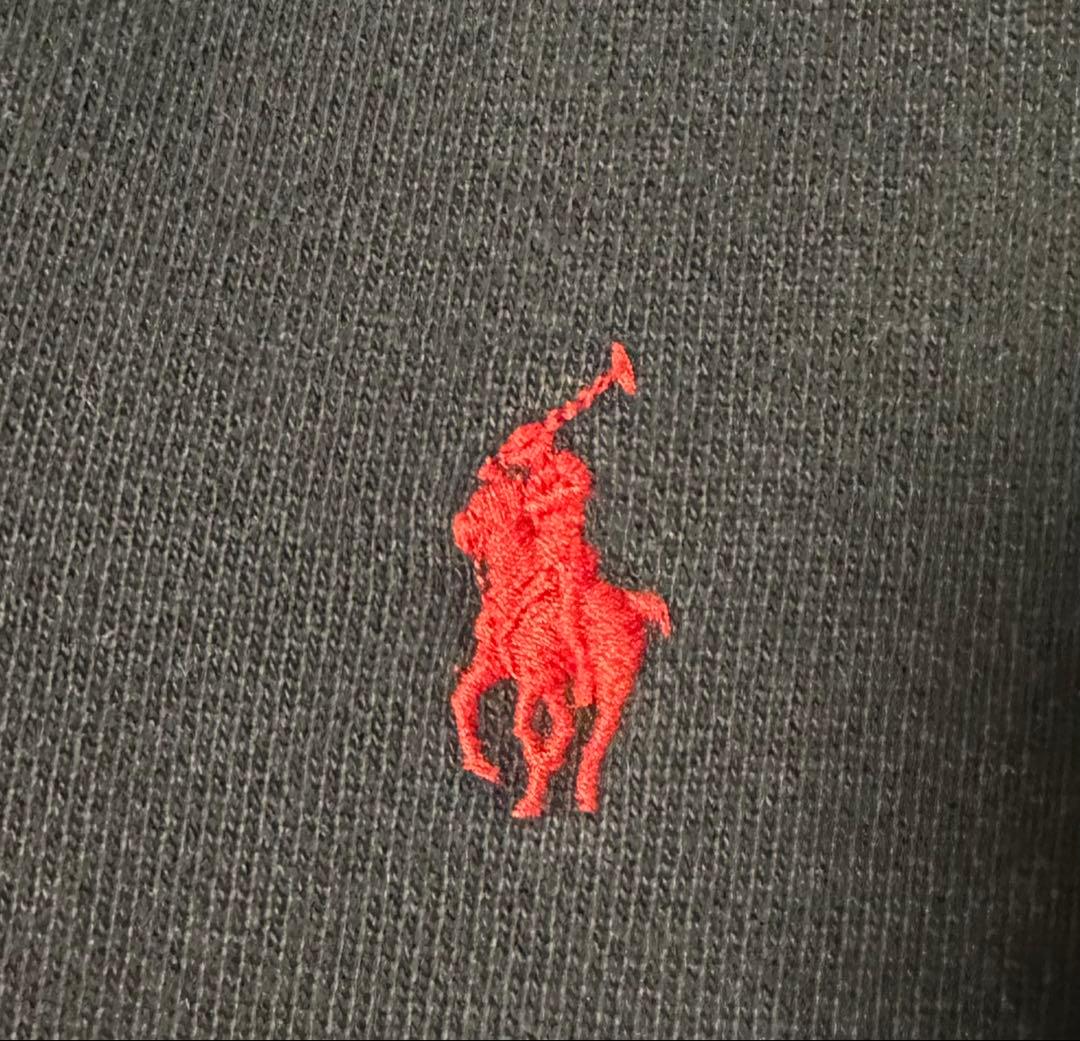 ラルフローレン ジップパーカー ブラック Mサイズ