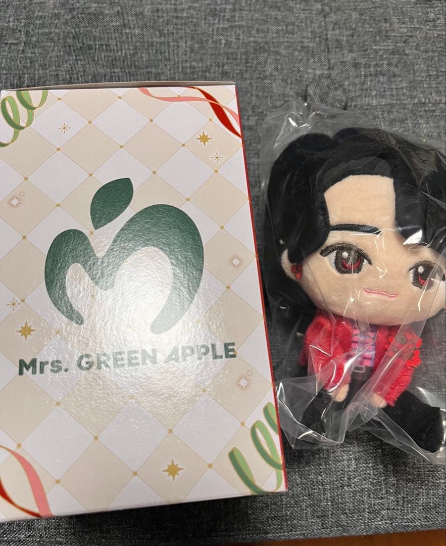 Mrs. GREEN APPLE ぬいぐるみマスコット A賞 GREEN Mrs APPLE