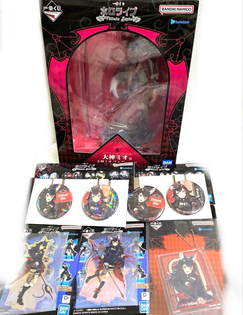 ひ*け様 一番くじ ホロライブ ～Villain Style～　大神ミオ賞 まと Amazon.co.jp: 一番くじ ホロライブ ～Villain Style～ 大神ミオ