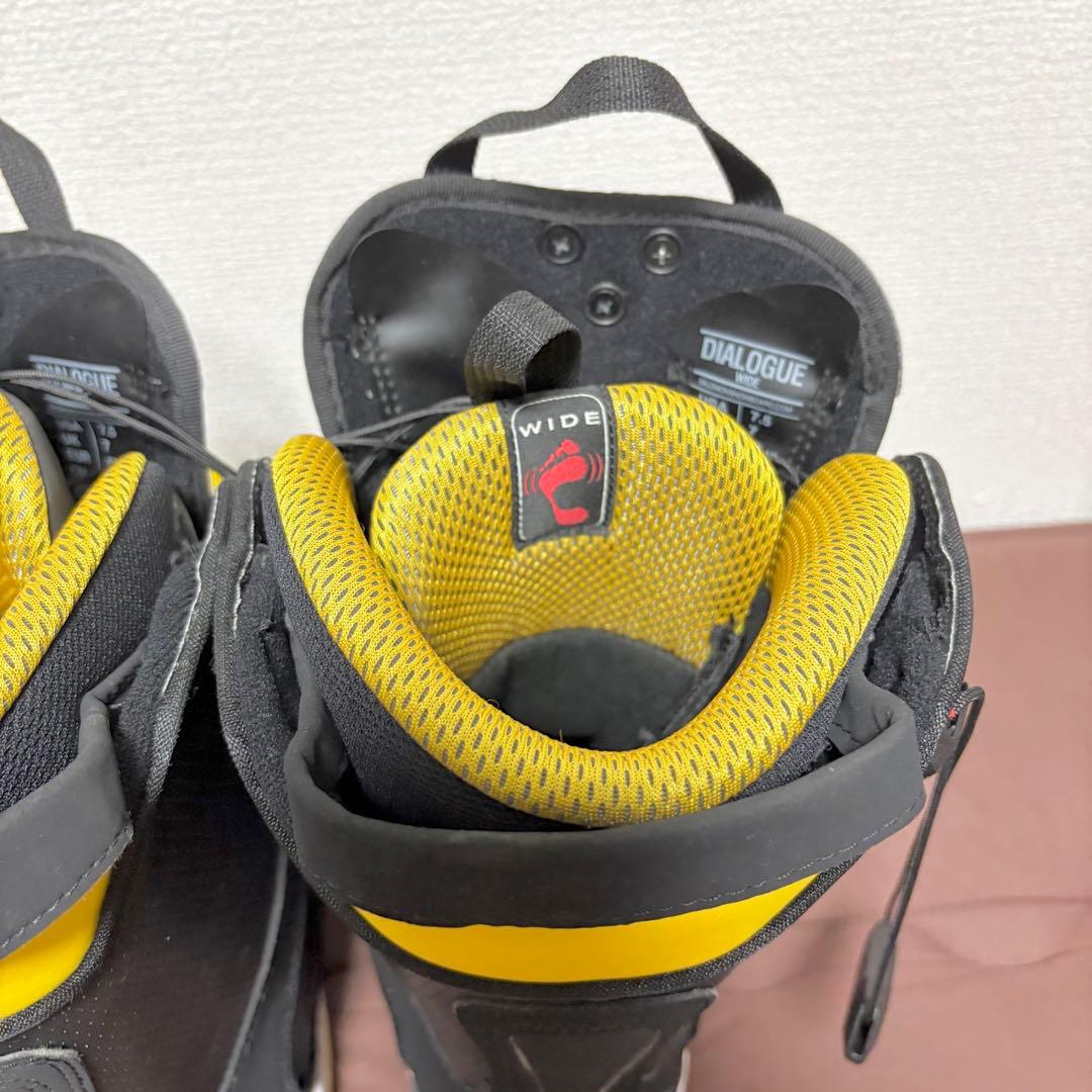 【美品】SALOMON★DIALOGUE WIDE★JP 25.5cm★スノボ★