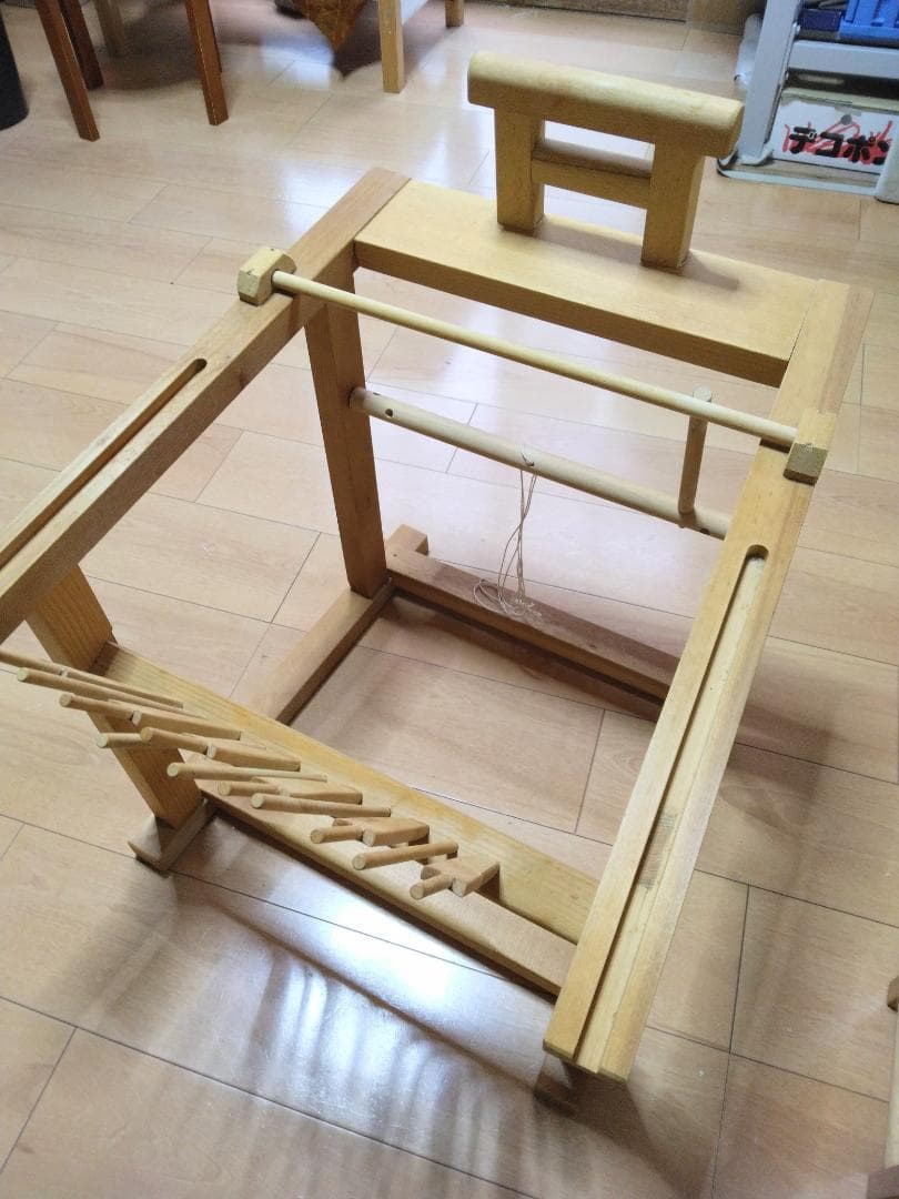 組台/綾竹台 椅子付き/豊縄流組紐道